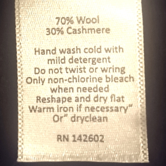 Sail To Sable Wool Cashmere Sweater Dress Zipper - Picture 12 of 12